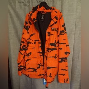 COPY - Columbia Sportswear Outerwear Orange Hooded Coat Mens Camo Sz XXL NWT at…